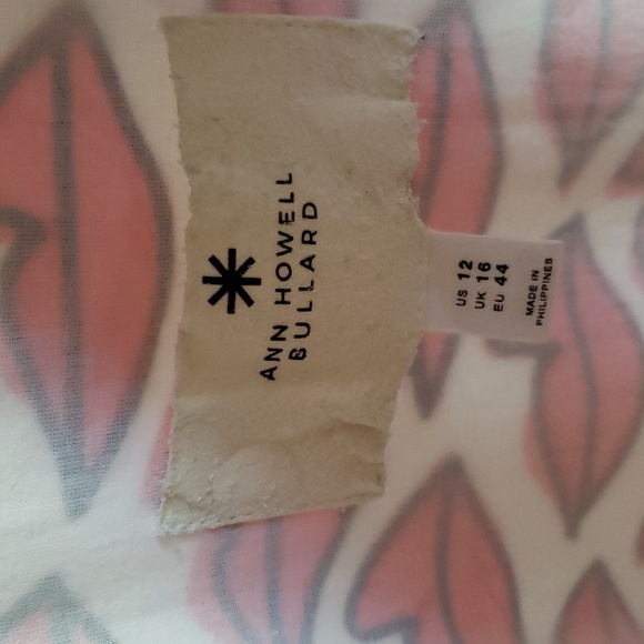 Anthropologie X Ann Howell Bullard Smooching Kiss Dress Size 12 - Picture 9 of 15